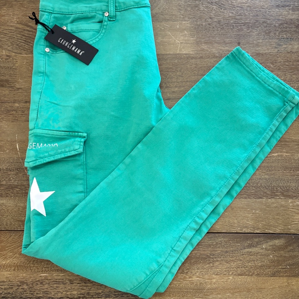 Grungemamma Lightweight Skinny Pants-NWT Size 40 French Brand